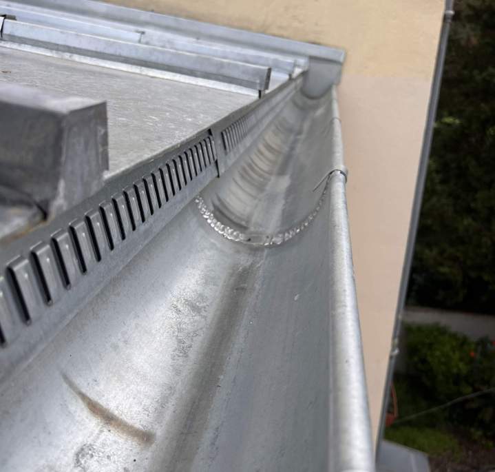 Évacuation des eaux pluviales optimale.